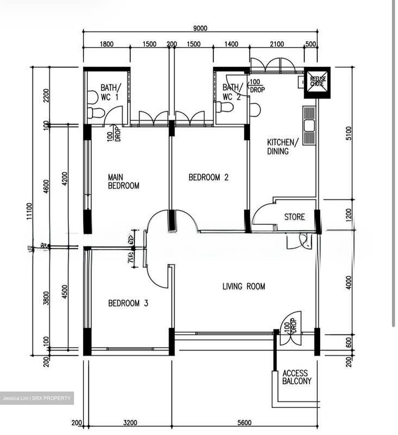 Blk 281 Bukit Batok East Avenue 3 (Bukit Batok), HDB 4 Rooms #572747881